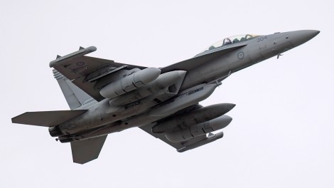 RAAF EA-18G Growler, pictured carrying new NGJ-MB pods.